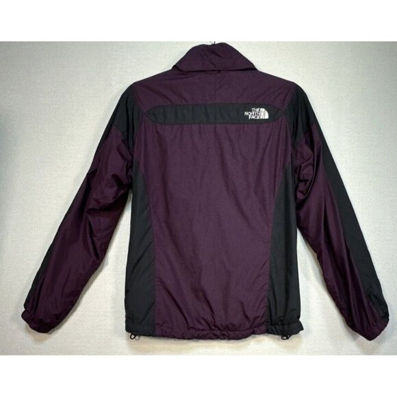 The North Face Women’s Hydrenalite Rain Hiking Hooded Jacket S/P Purple Black - Picture 9 of 14